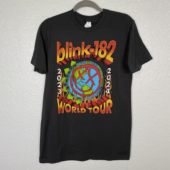 Blink 182 Shirt Womens Medium World Tour 2023 Official Concert Merch Tshirt - Picture 1 of 10